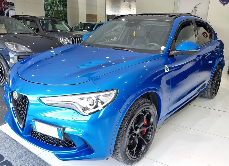 Left hand drive ALFA ROMEO STELVIO 2.9 Bi-Turbo V6 510 CV AT8